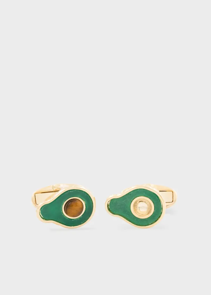 'Avocado' Cufflinks