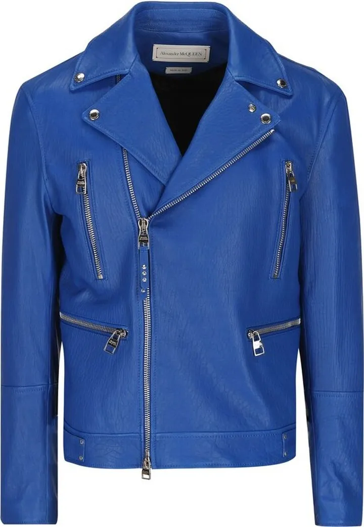Alexander McQueen Zipped Biker Jacket