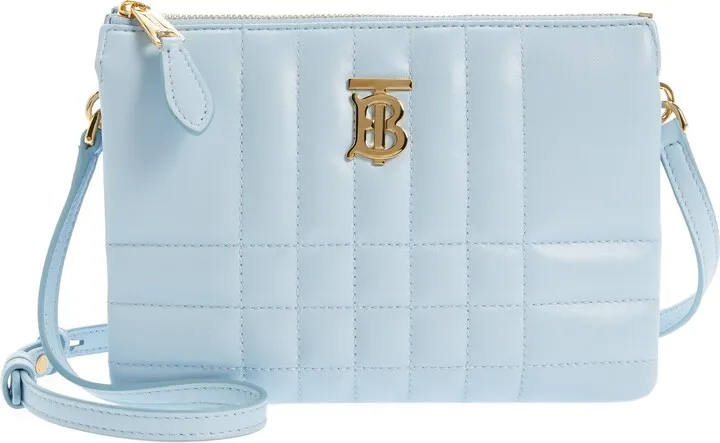 Lola Check Quilted Leather Crossbody Bag