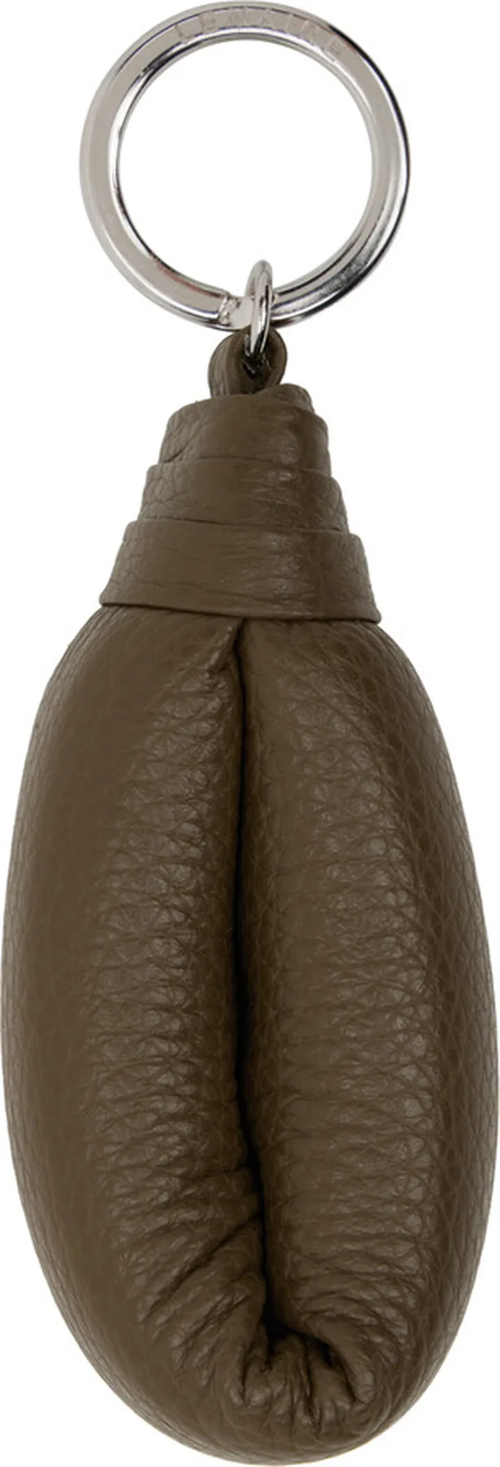 LEMAIRE Brown Wadded Keychain