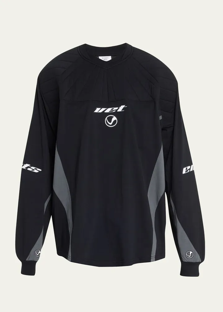 Men's Gamer Moto-Padded Long-Sleeve Shirt