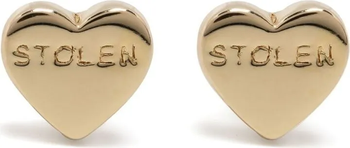 Stolen Heart stud earrings