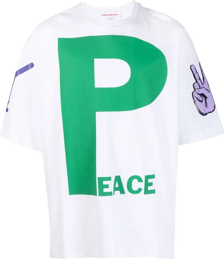 Peace oversized T-shirt