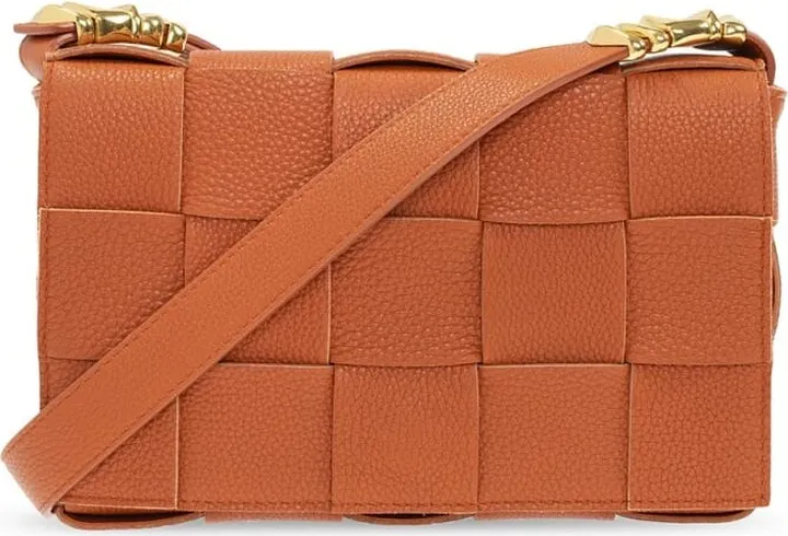 casette Leather Shoulder Bag