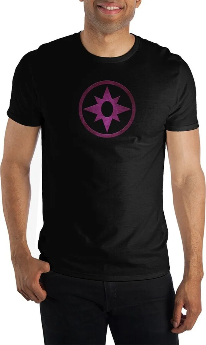 DC Comics Violet Lantern Short-Sleeve T-Shirt-3X-Large