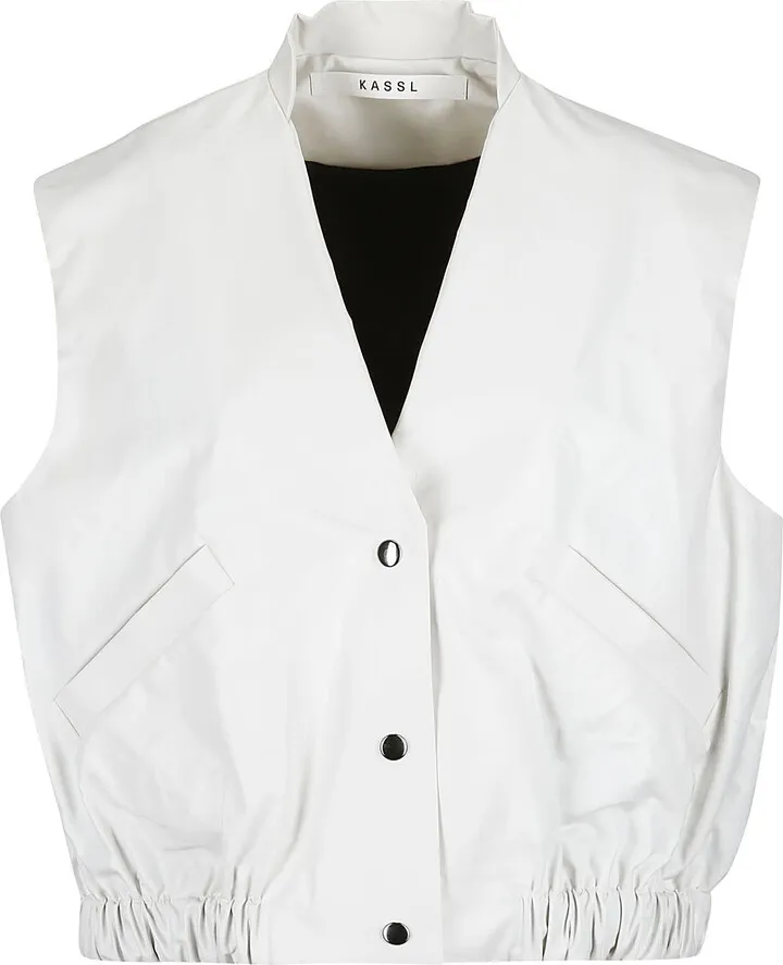 Coat Sleeveless Bomber Oil