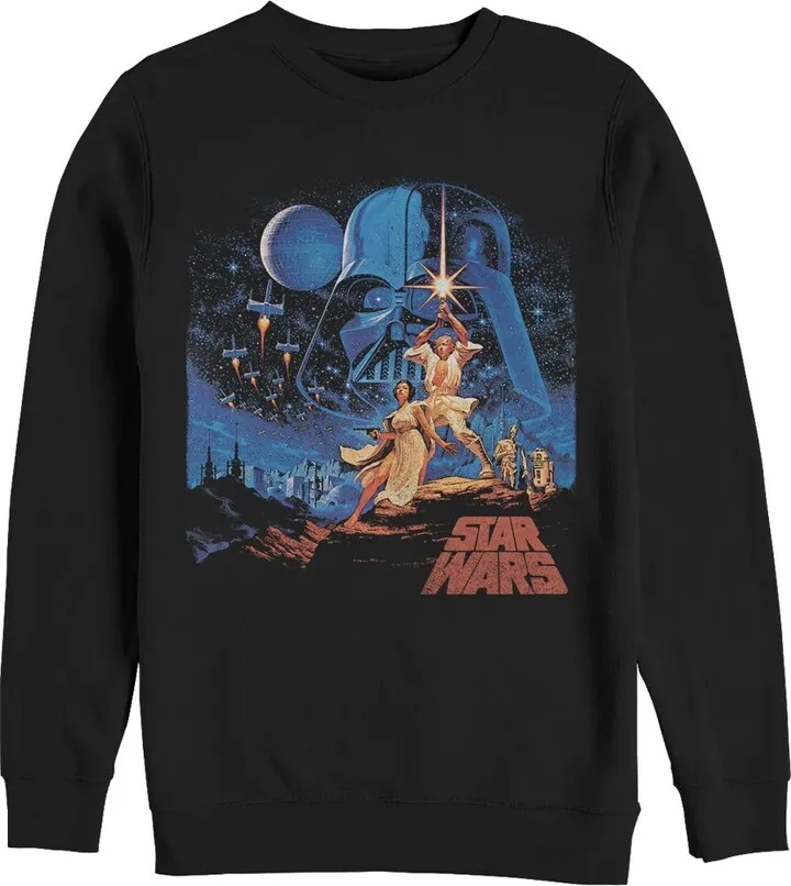 Men's Star Wars Classic Scene Sweatshirt - Black - Small