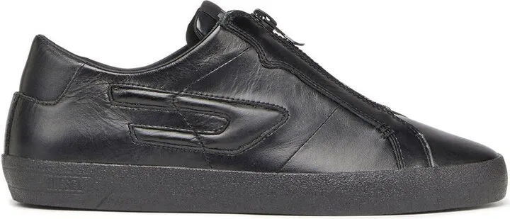 S-Leroji Zip Low leather sneakers