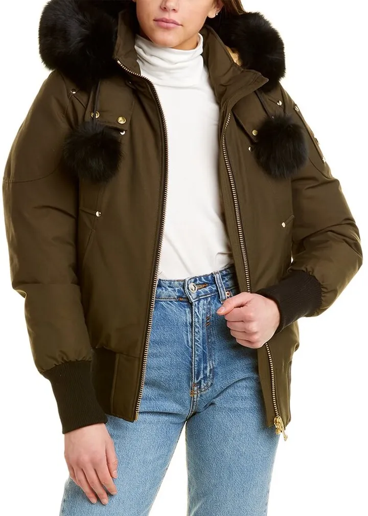 Moose Knuckles Sainte Flavie Bomber Jacket