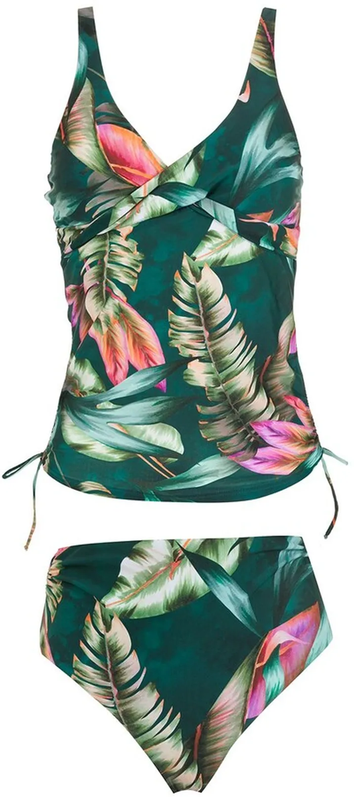 Bruma leaf-print tankini