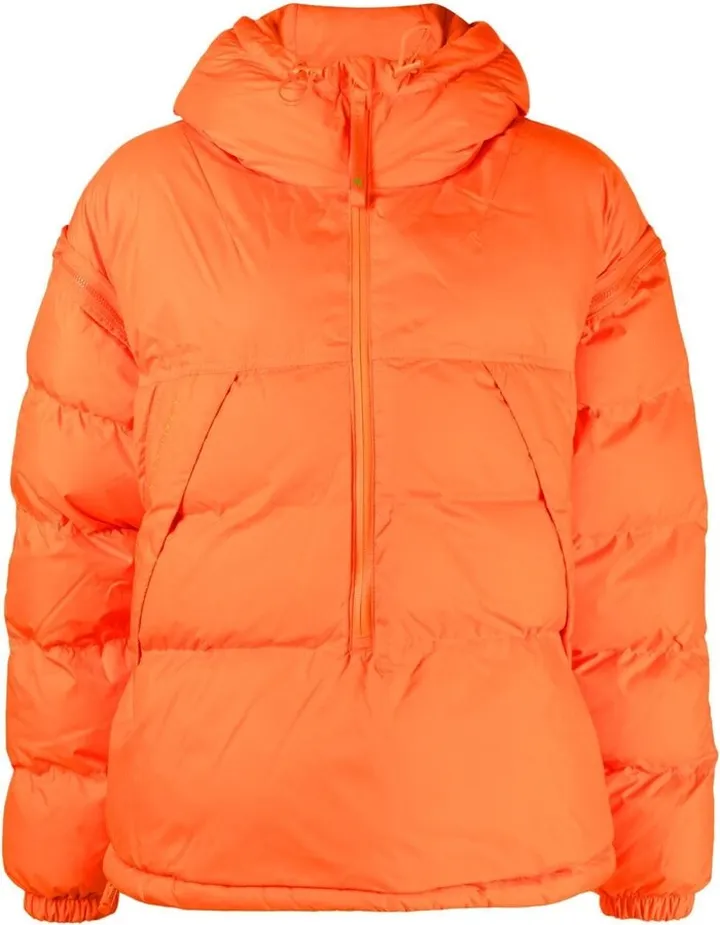 Half-Zip Hooded Puffer Jacket