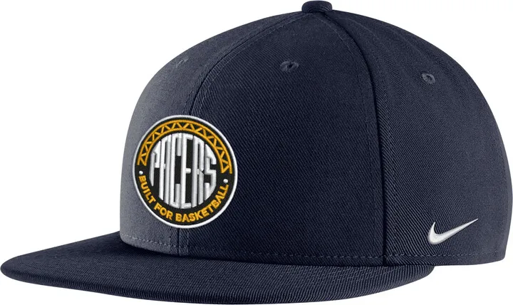 Indiana Pacers City Edition Nike Men's NBA Snapback Hat in Blue