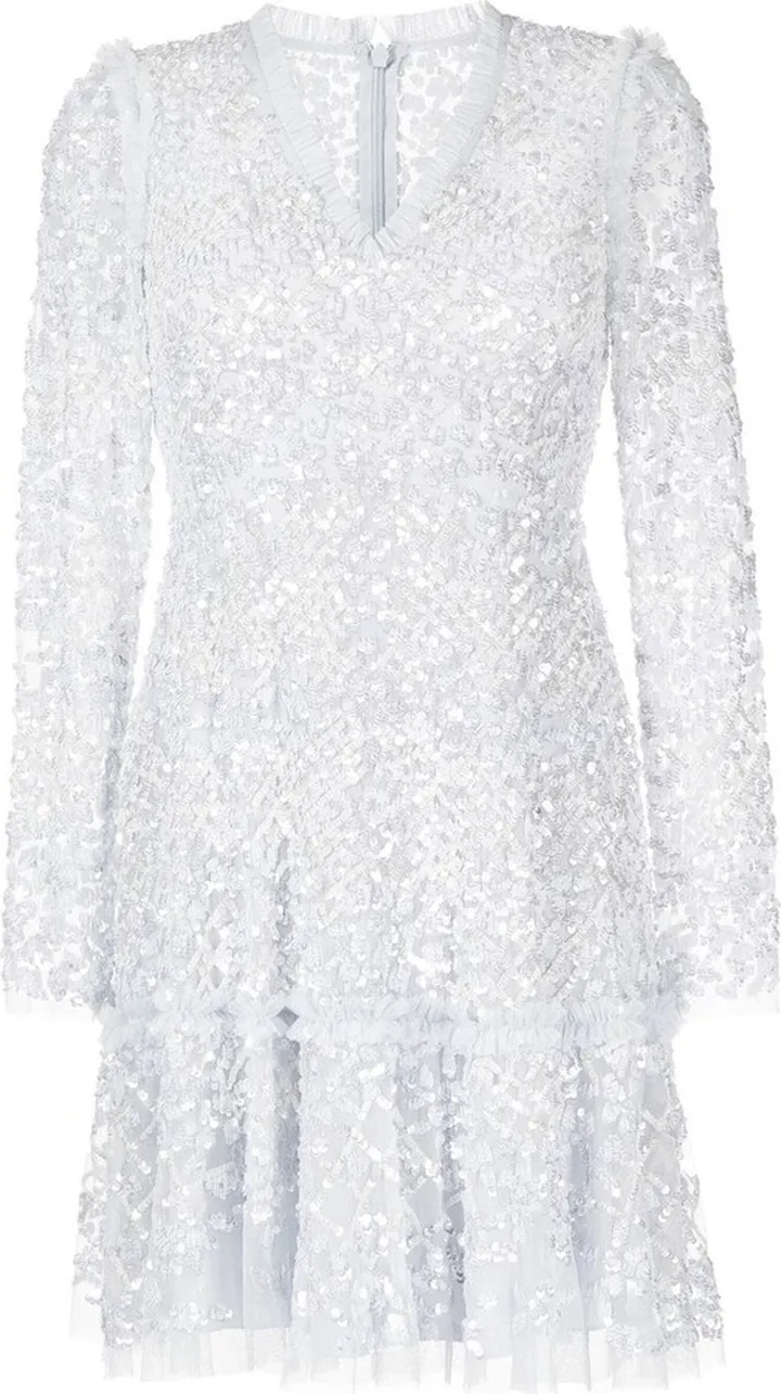 Isabella sequin-embellished mini dress