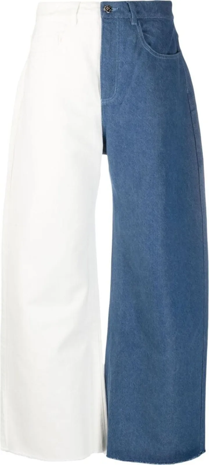 High-Waisted Wide-Leg Jeans