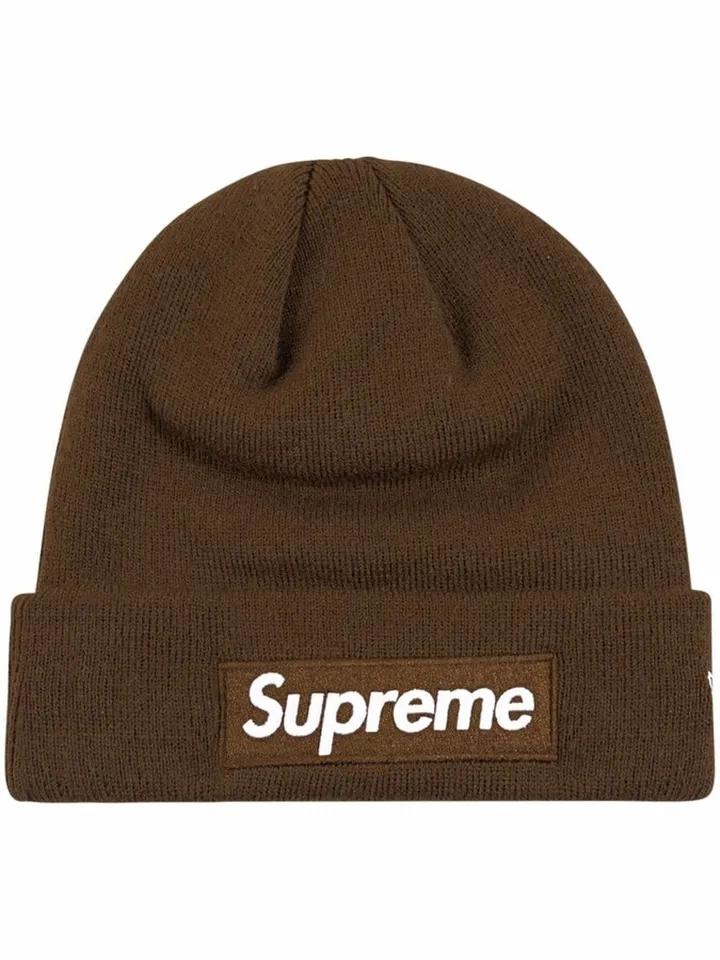 x New Era box logo beanie