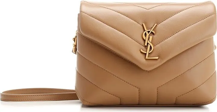 Saint Laurent LouLou Toy Logo Plaque Shoulder Bag