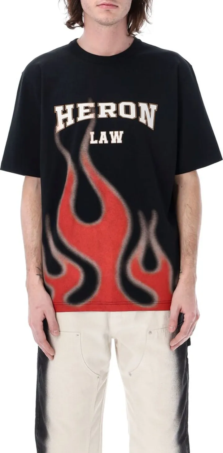 Heron Law Flames T-shirt