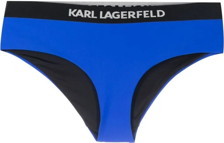 Logo-Waistband Bikini