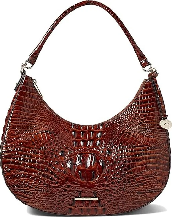 Brahmin Melbourne Bekka Shoulder (Pecan) Shoulder Handbags