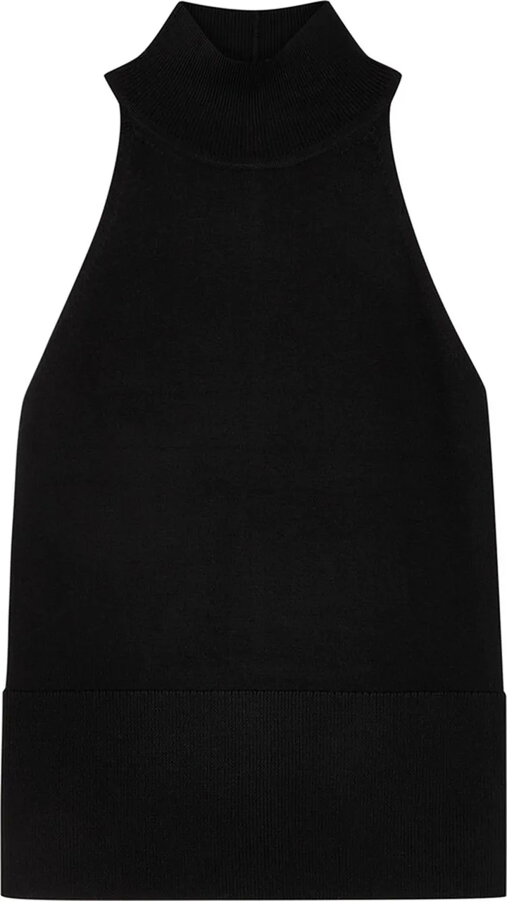 Totême Halterneck Wool-blend Top