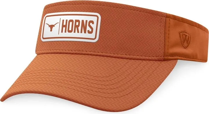 Men's Top of the World Texas Orange Texas Longhorns Sunrise Adjustable Visor