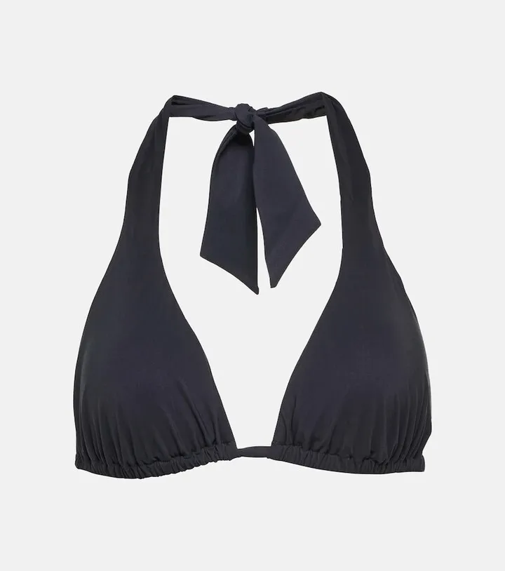 Halterneck bikini top