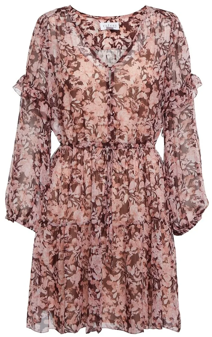 Selina floral minidress
