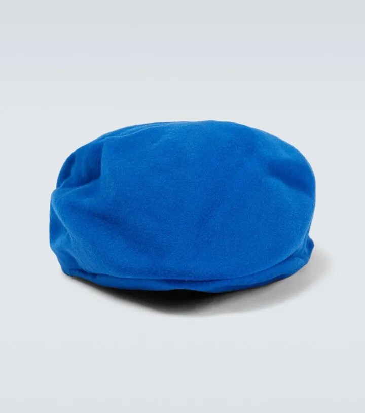 Wool felt cap