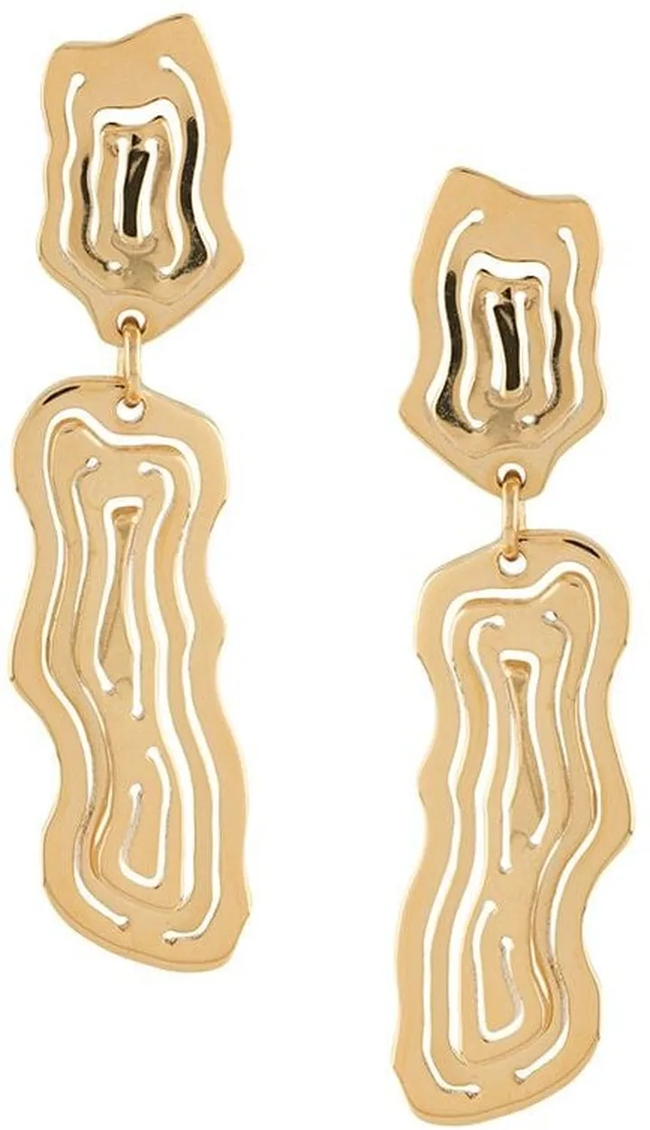 Saliana short drop earrings