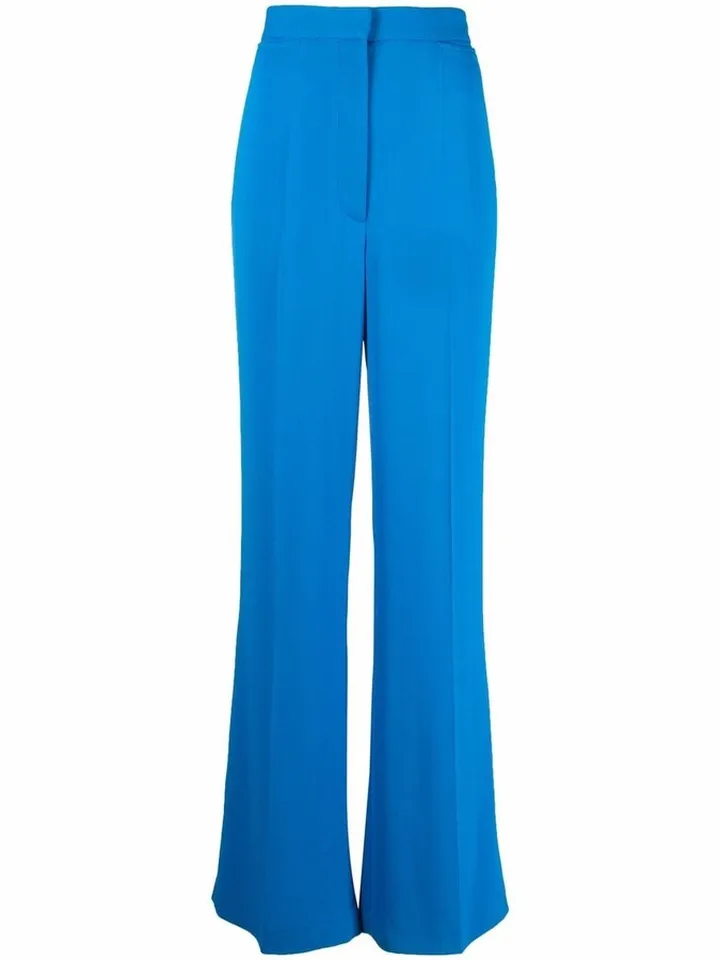 High-Waisted Tailored Trousers