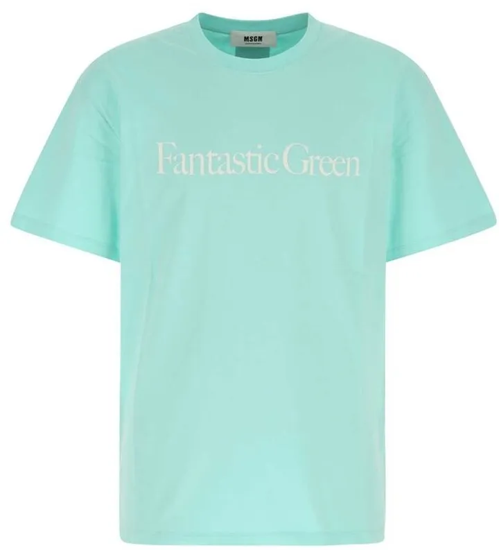 MSGM Oversized Crewneck T-Shirt