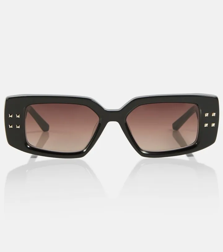 V-Cinque rectangular sunglasses