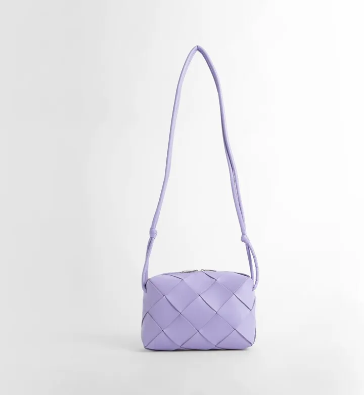 Bottega Veneta Woman Purple Shoulder Bags