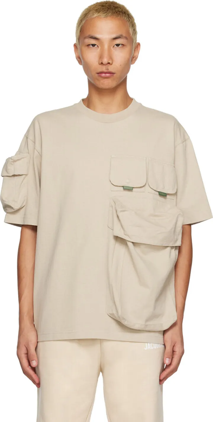 Jacquemus Khaki 'Le Bolso' T-Shirt