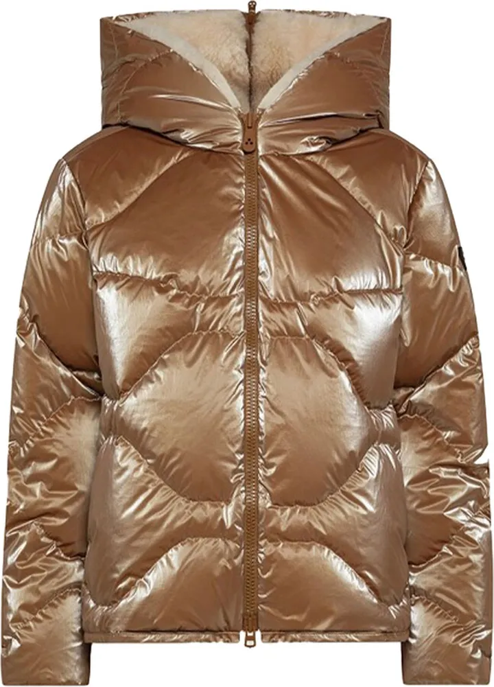 Quilted Bomber Jacket With Hood