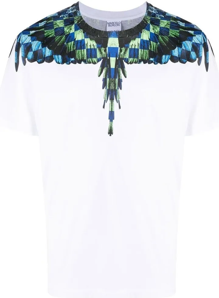 White Chess Wings Cotton T-Shirt