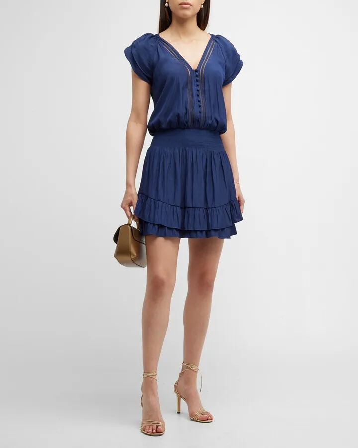 Lola Ruffle Mini Dress