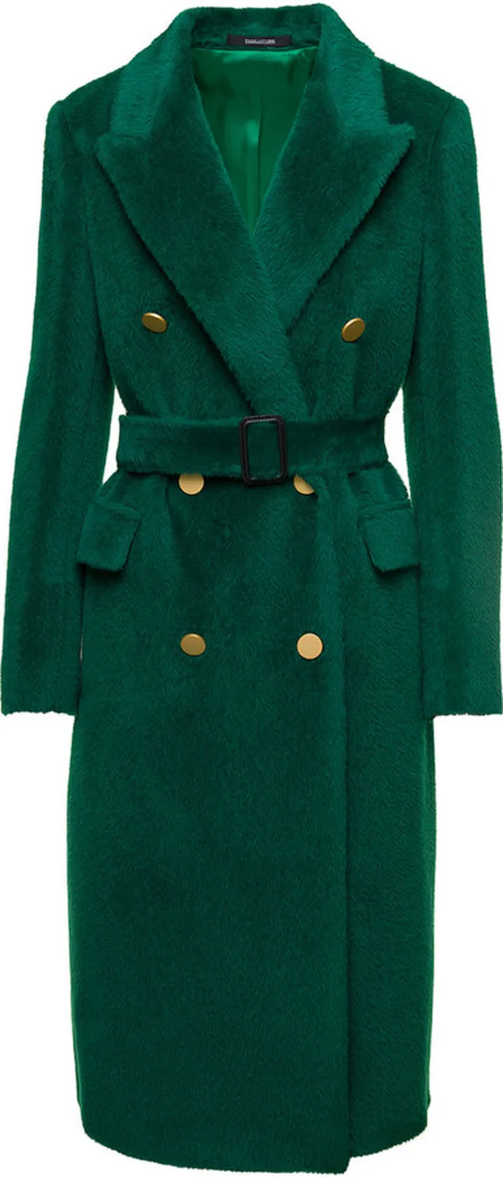 Jole Double Breasted Alpaca And Wool Coat