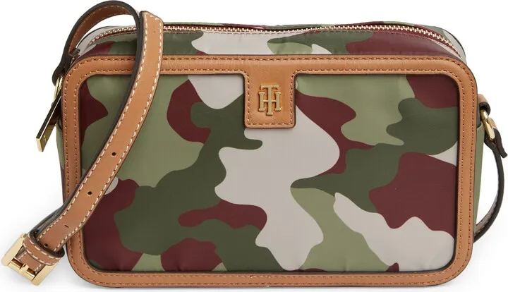 Julia Camo Crossbody Bag