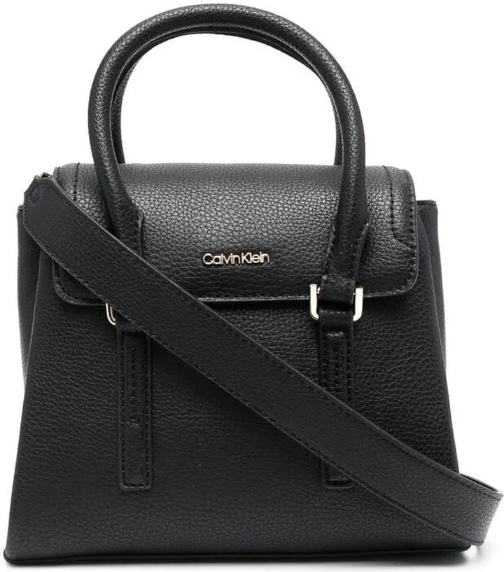 Logo-Plaque Detail Tote Bag