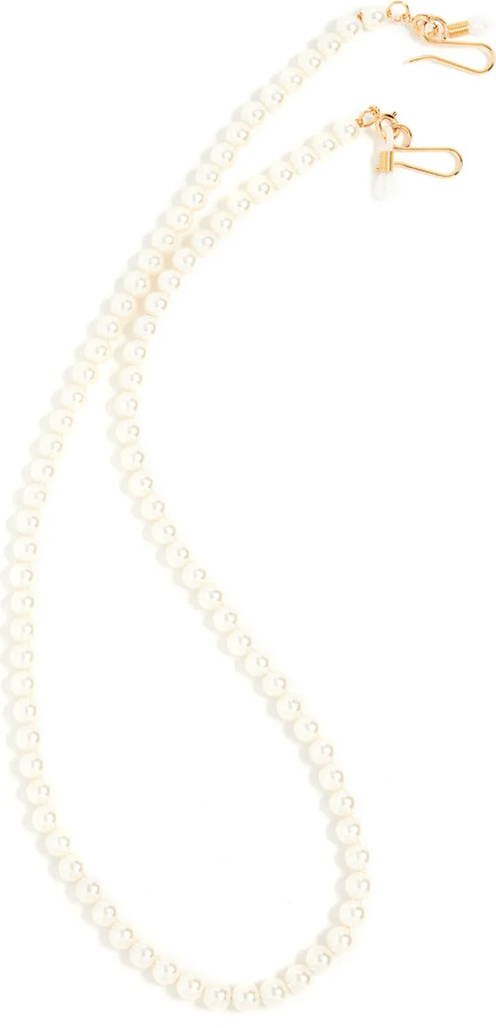 Lele Sadoughi Beaded Cable Length Eyeglass Chain