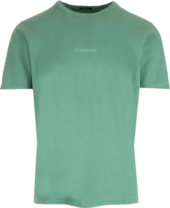 C.P. Company Logo Printed Crewneck T-Shirt