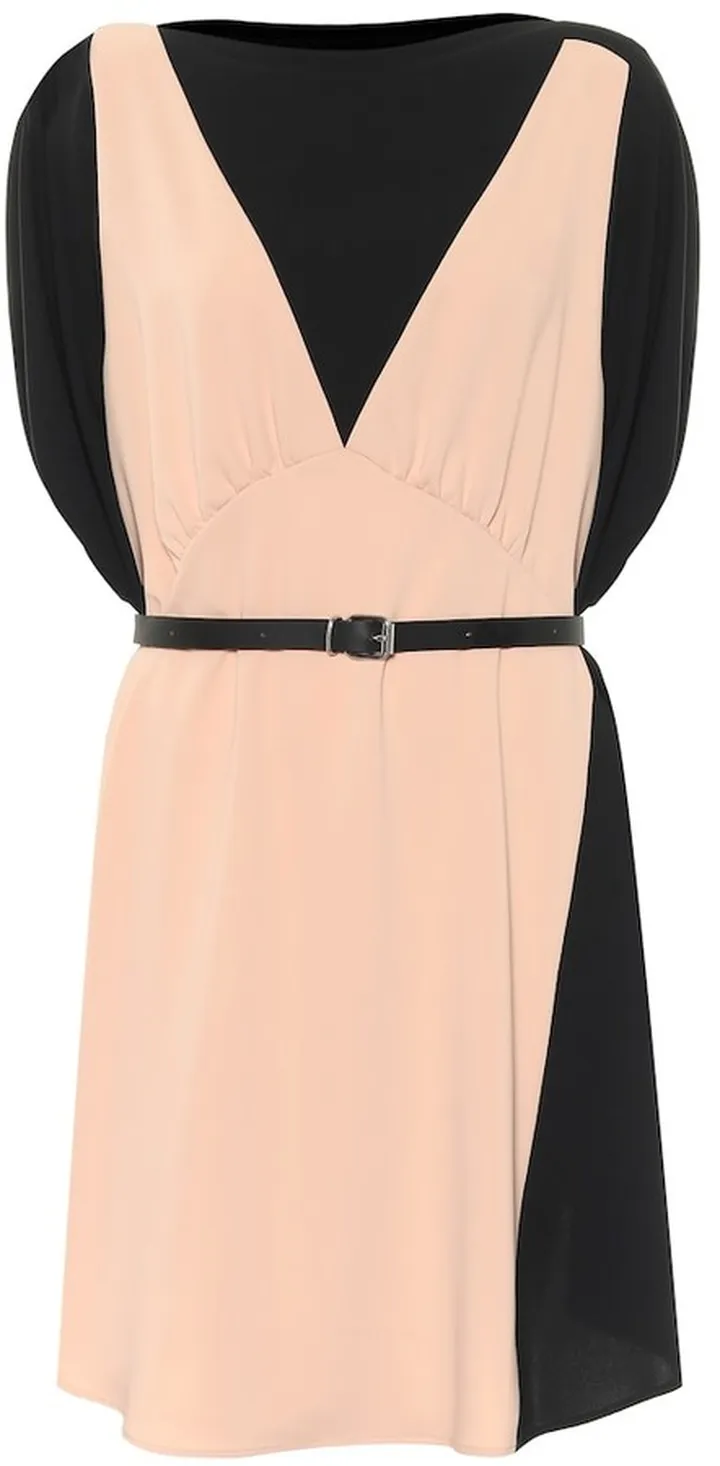 Crepe minidress
