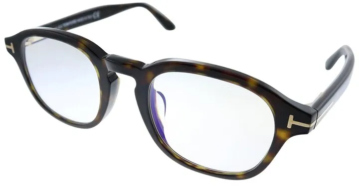 Tom Ford Unisex Square 50Mm Optical Frames