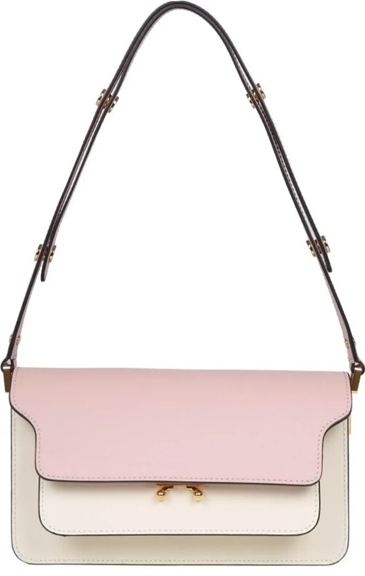 Marni Trunk Foldover Shoulder Bag