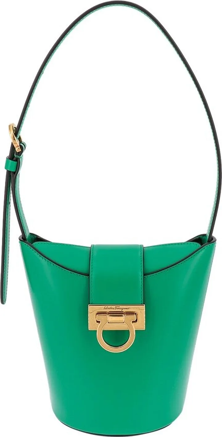 Salvatore Ferragamo Trifolio Small Shoulder Bag