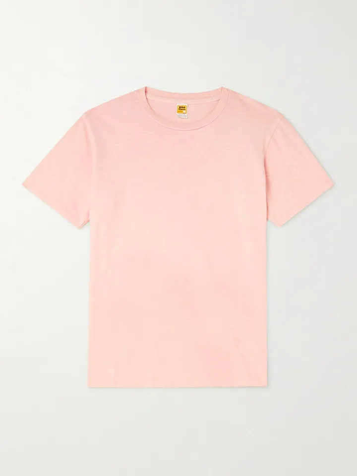 Slim-Fit Rolled Slub Cotton-Jersey T-Shirt