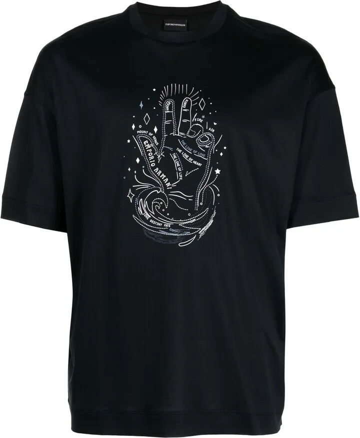 graphic-print short-sleeve T-shirt