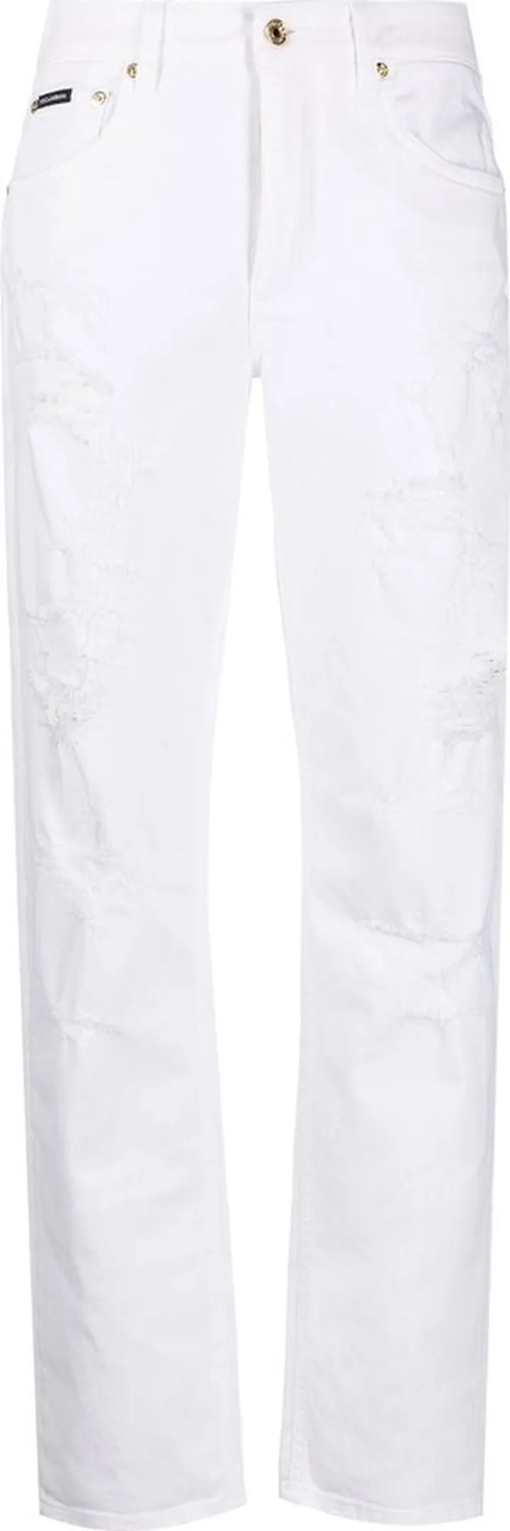 Distressed Boyfriend Jeans