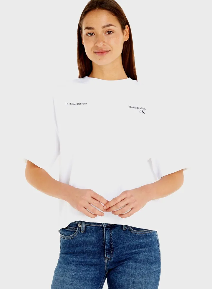 Crew Neck Logo T-Shirt
